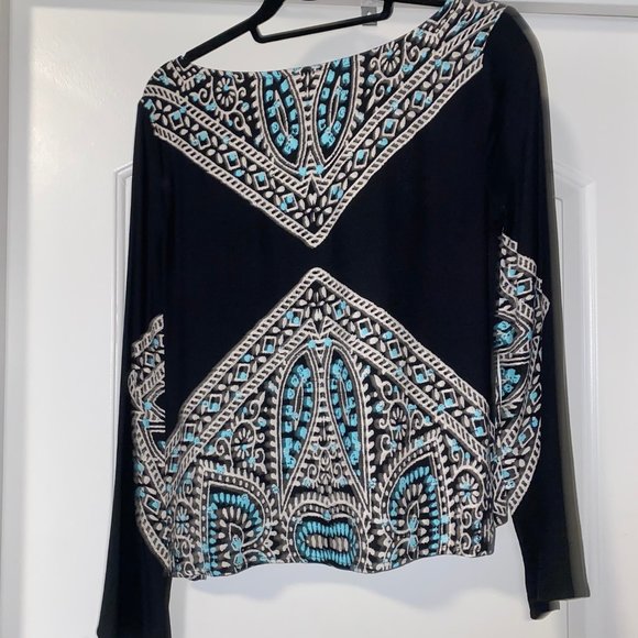 Bell Sleeve Ella Moss Top - Picture 3 of 5